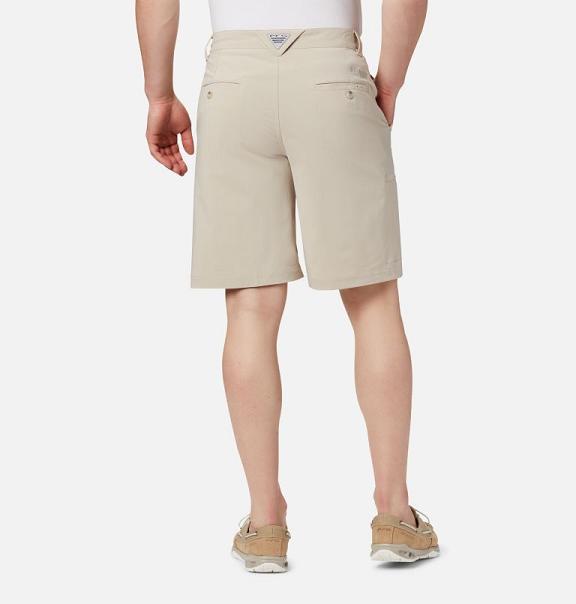 Columbia PFG Grander Marlin II Shorts Khaki For Men's NZ13702 New Zealand